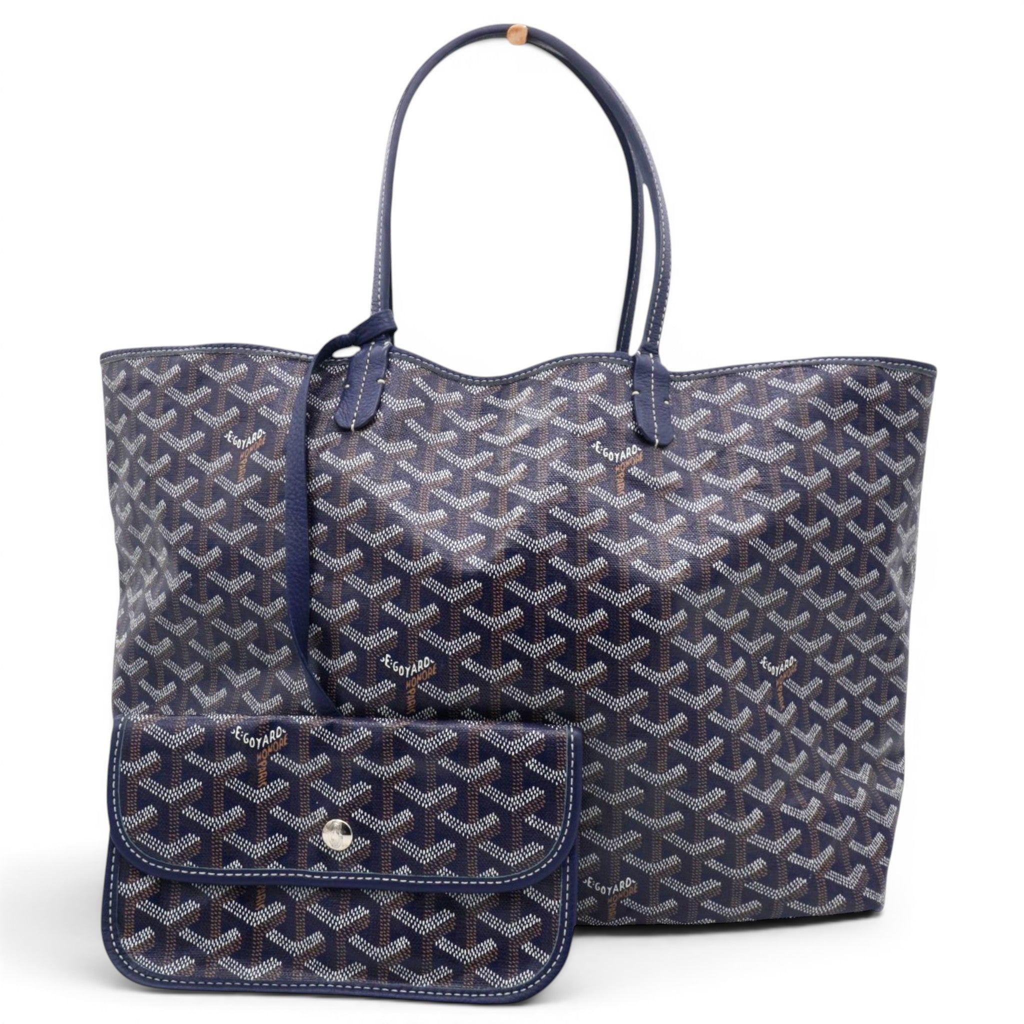 Goyardine Saint Louis PM Navy