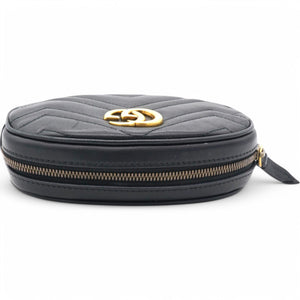 Matelasse GG Marmont Belt Bag Black