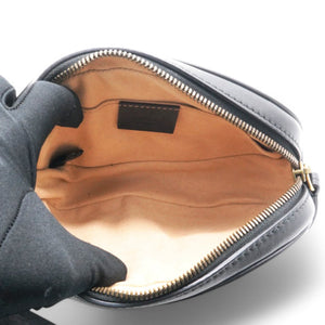 Matelasse GG Marmont Belt Bag Black