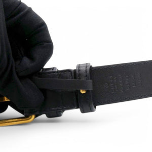 Matelasse GG Marmont Belt Bag Black