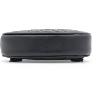 Matelasse GG Marmont Belt Bag Black