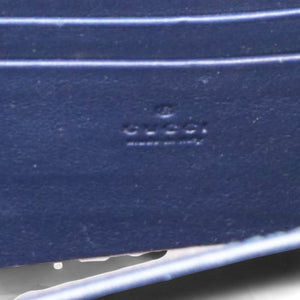 Velvet Crystal GG Monogram Dionysus Chain Wallet Blue