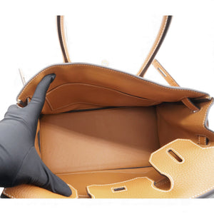 Birkin 30 Natural Sable Handbag