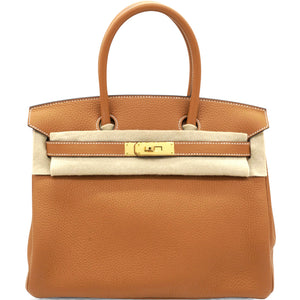 Birkin 30 Natural Sable Handbag