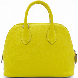 Lime Mini 1923 Bolide of Chevre Leather with Palladium Hardware