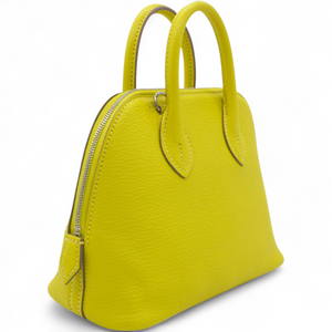 Lime Mini 1923 Bolide of Chevre Leather with Palladium Hardware