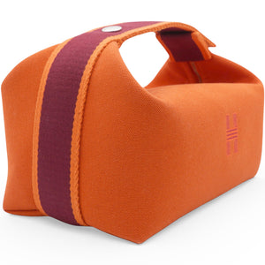 Orange Canvas Large Bride-a-Brac Bag