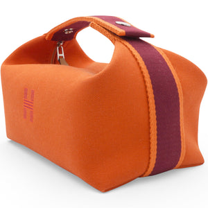 Orange Canvas Large Bride-a-Brac Bag