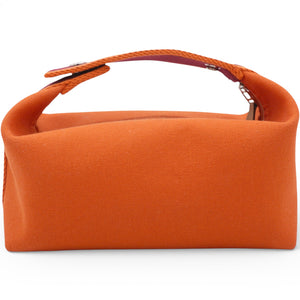 Orange Canvas Large Bride-a-Brac Bag