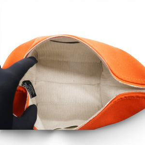 Orange Canvas Large Bride-a-Brac Bag