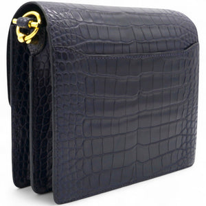 Roulis 19 Matte 78 Marine Shiny Alligator Navy