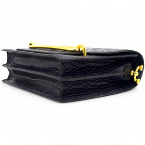 Roulis 19 Matte 78 Marine Shiny Alligator Navy