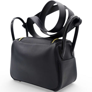 Swift Matte Alligator Mini Touch Lindy Noir Black