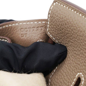 Togo Birkin 25 Etoupe Top Handles