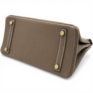 Togo Birkin 25 Etoupe Top Handles