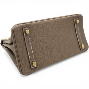 Togo Birkin 25 Etoupe Top Handles