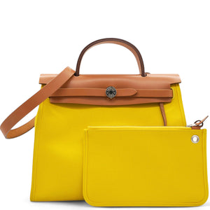 Vache Hunter Toile Officier Herbag Zip PM 31 PM Natural Jaune De Naples