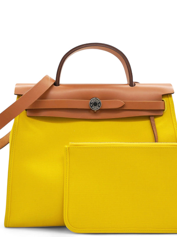 Vache Hunter Toile Officier Herbag Zip PM 31 PM Natural Jaune De Naples