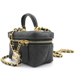 Mini Caviar Vanity Case