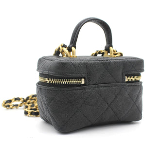 Mini Caviar Vanity Case