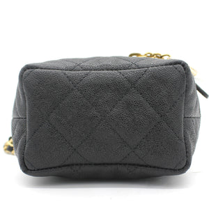 Mini Caviar Vanity Case