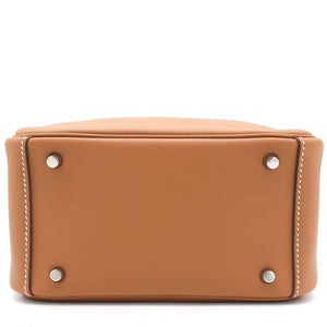 Gold/9D Swift Leather Mini Lindy 20 Bag