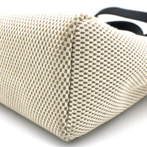 Black, Beige Canvas and Leather 2-in-1 Herbag 31