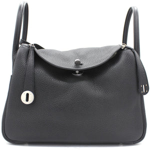 TC Leather Palladium Hardware Lindy 30 Noir