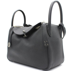 TC Leather Palladium Hardware Lindy 30 Noir