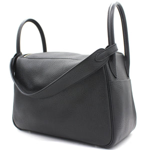 TC Leather Palladium Hardware Lindy 30 Noir