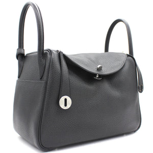 TC Leather Palladium Hardware Lindy 30 Noir