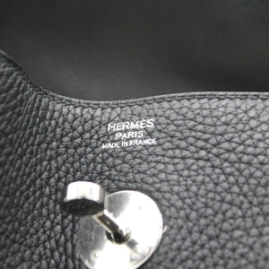 TC Leather Palladium Hardware Lindy 30 Noir