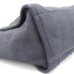 Denim Medium Deauville Tote Dark Blue