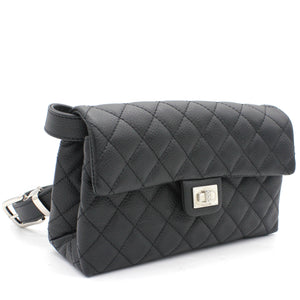 quilted 2.55 CC belt bag