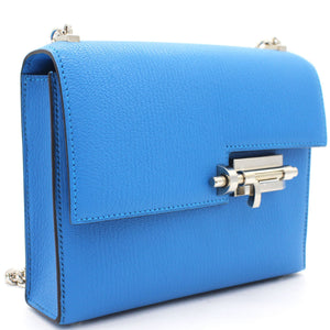 Chevre Mini Verrou Chaine Bag Blue
