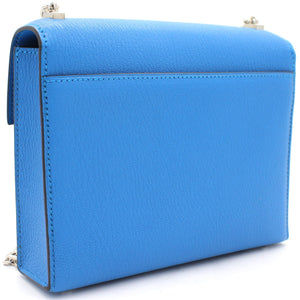 Chevre Mini Verrou Chaine Bag Blue
