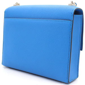 Chevre Mini Verrou Chaine Bag Blue
