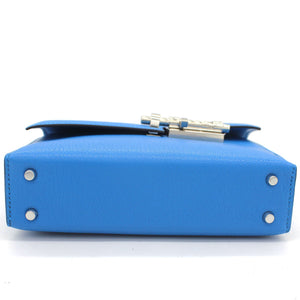 Chevre Mini Verrou Chaine Bag Blue