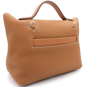 Togo and Swift Leather 24/24 35 Bag Gold 37