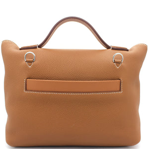Togo and Swift Leather 24/24 35 Bag Gold 37
