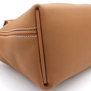 Togo and Swift Leather 24/24 35 Bag Gold 37