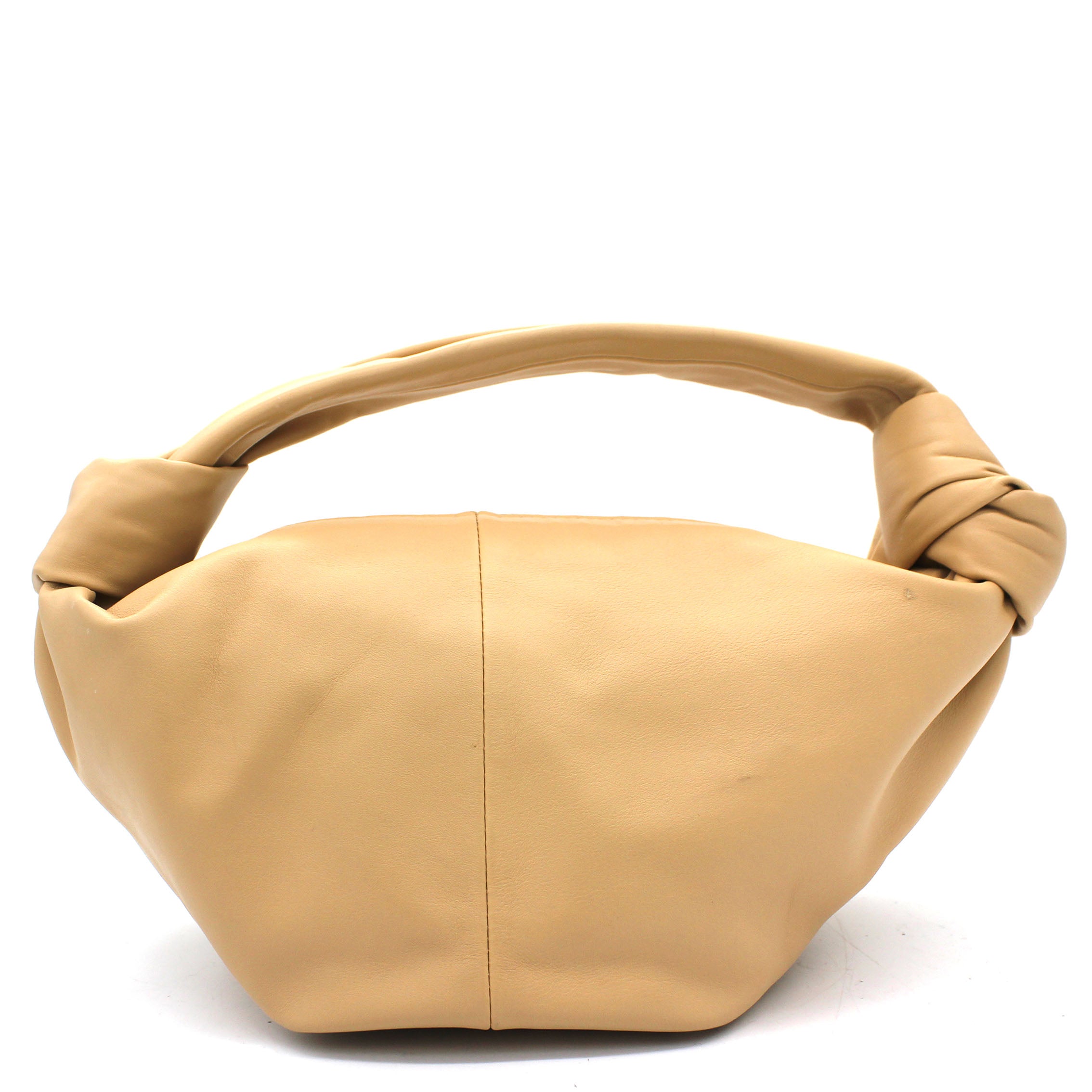 Nappa Mini Double Knot Bag Almond