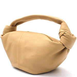 Nappa Mini Double Knot Bag Almond
