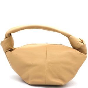 Nappa Mini Double Knot Bag Almond