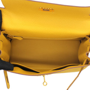 Clemence Leather Kelly 28 Bag 9D