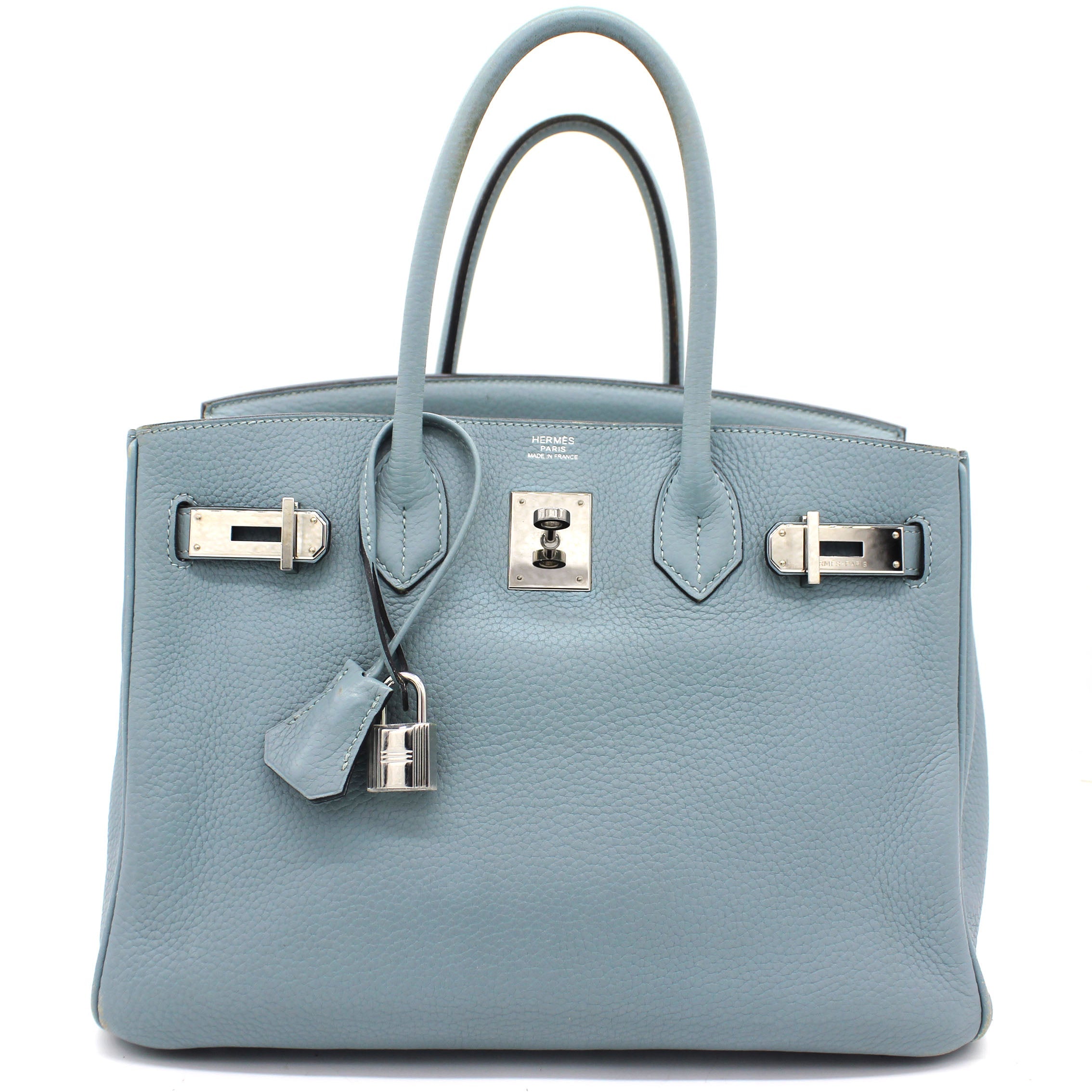 Togo Leather Birkin 30 Blue
