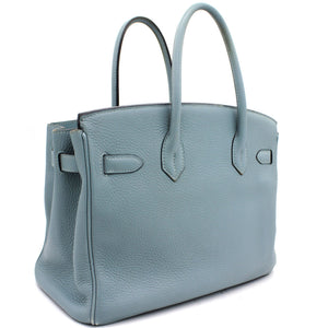 Togo Leather Birkin 30 Blue