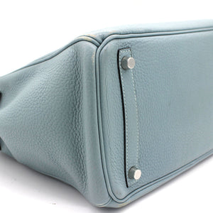 Togo Leather Birkin 30 Blue