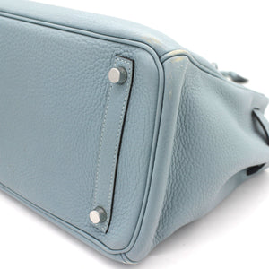 Togo Leather Birkin 30 Blue