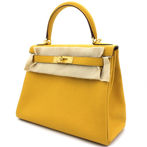 Clemence Leather Kelly 28 Bag 9D